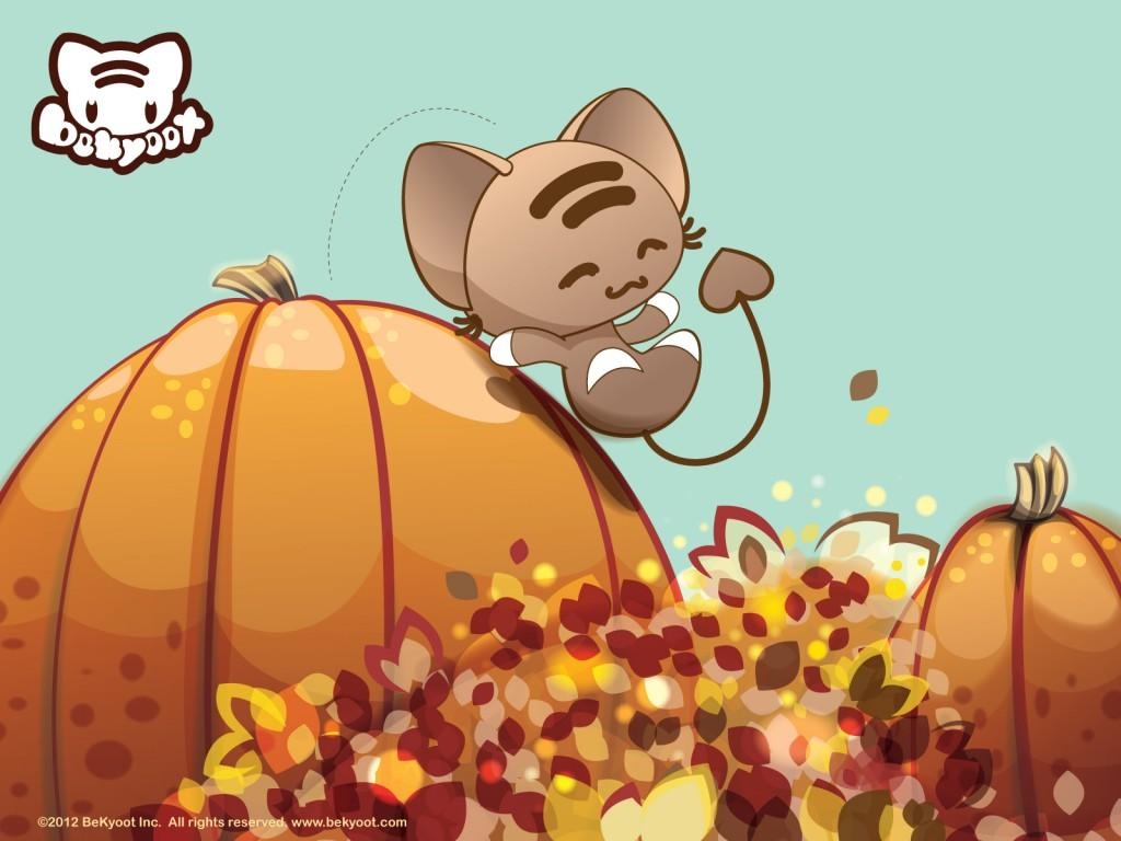 1030x770 be kyoot pumpkin jumping. Cute Kawaii Resources, Desktop