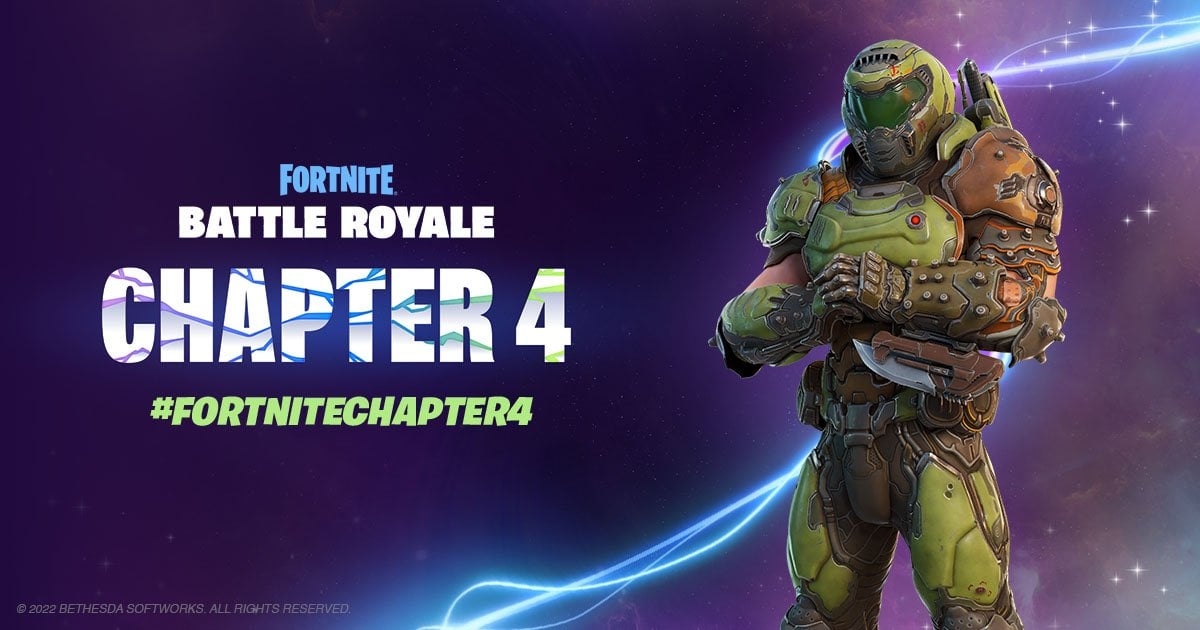 1200x630 Doom Slayer Fortnite wallpaper, Desktop