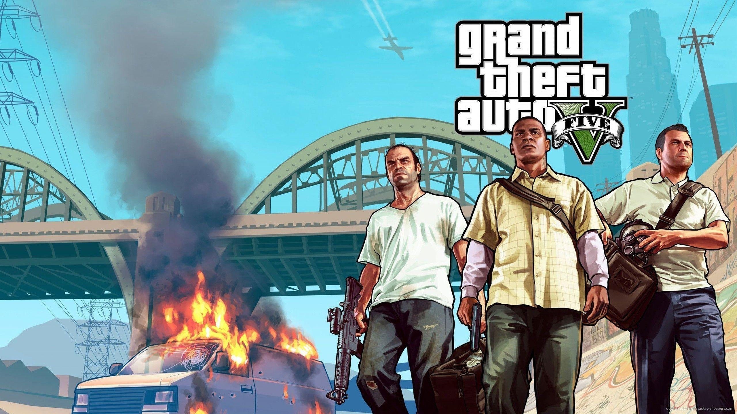 2560x1440 GTA 5 Wallpaper, Desktop