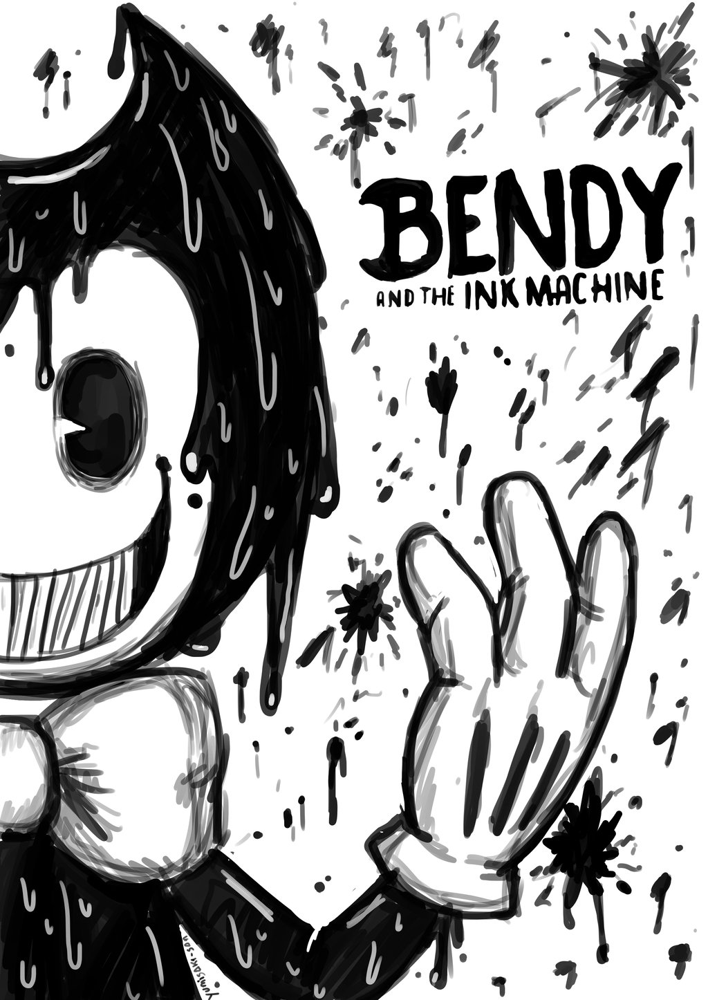 1030x1450 Bendy And The Ink Machine By Yumisaki San, Phone