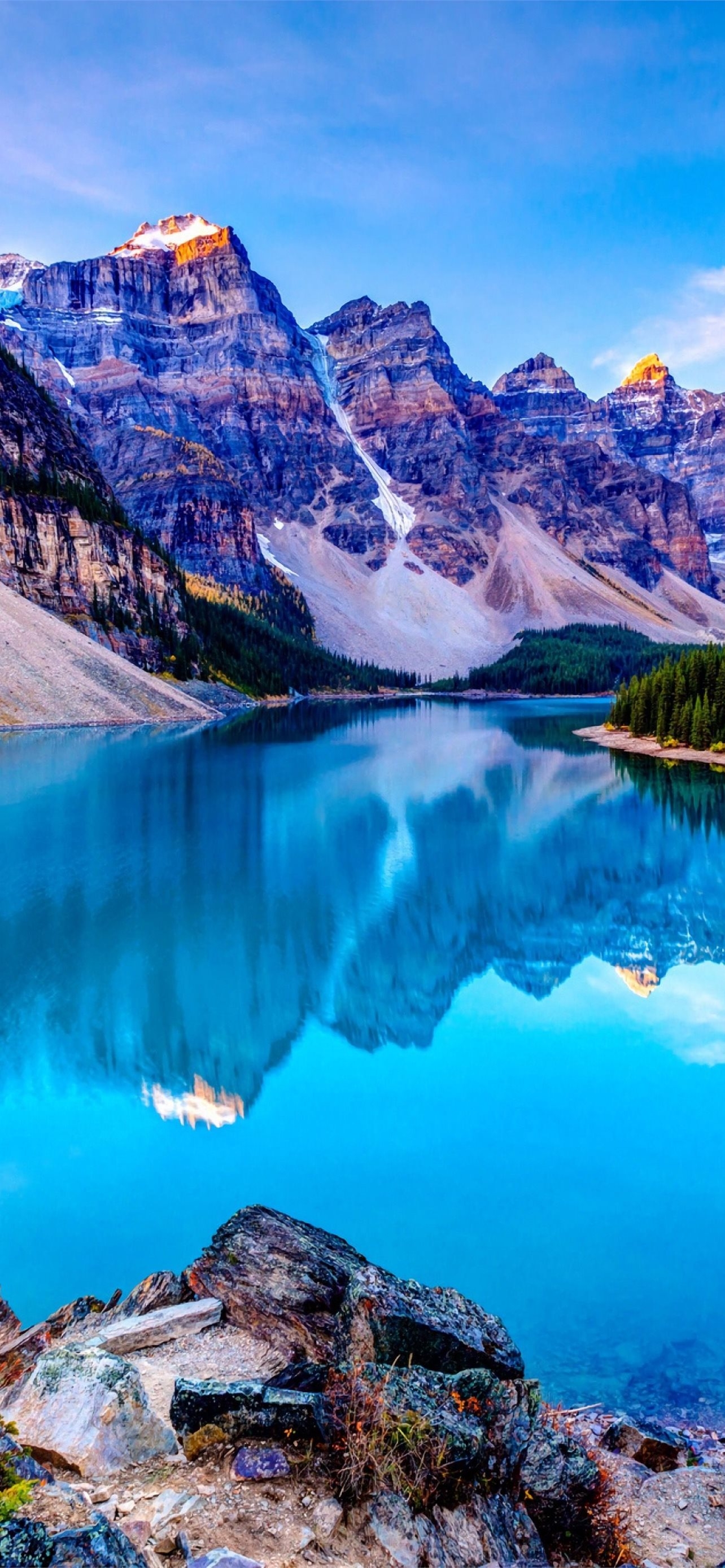 1290x2780 Best Moraine lake iPhone HD Wallpaper, Phone