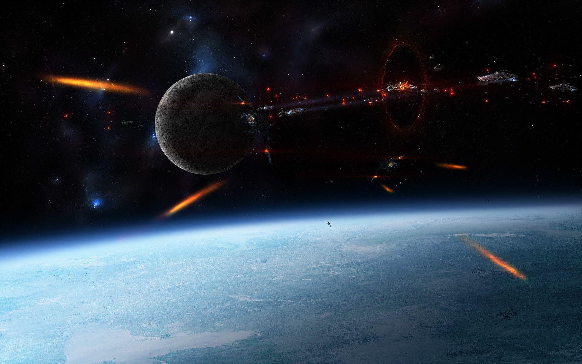 1920x1200 Star Wars Space Background, Desktop