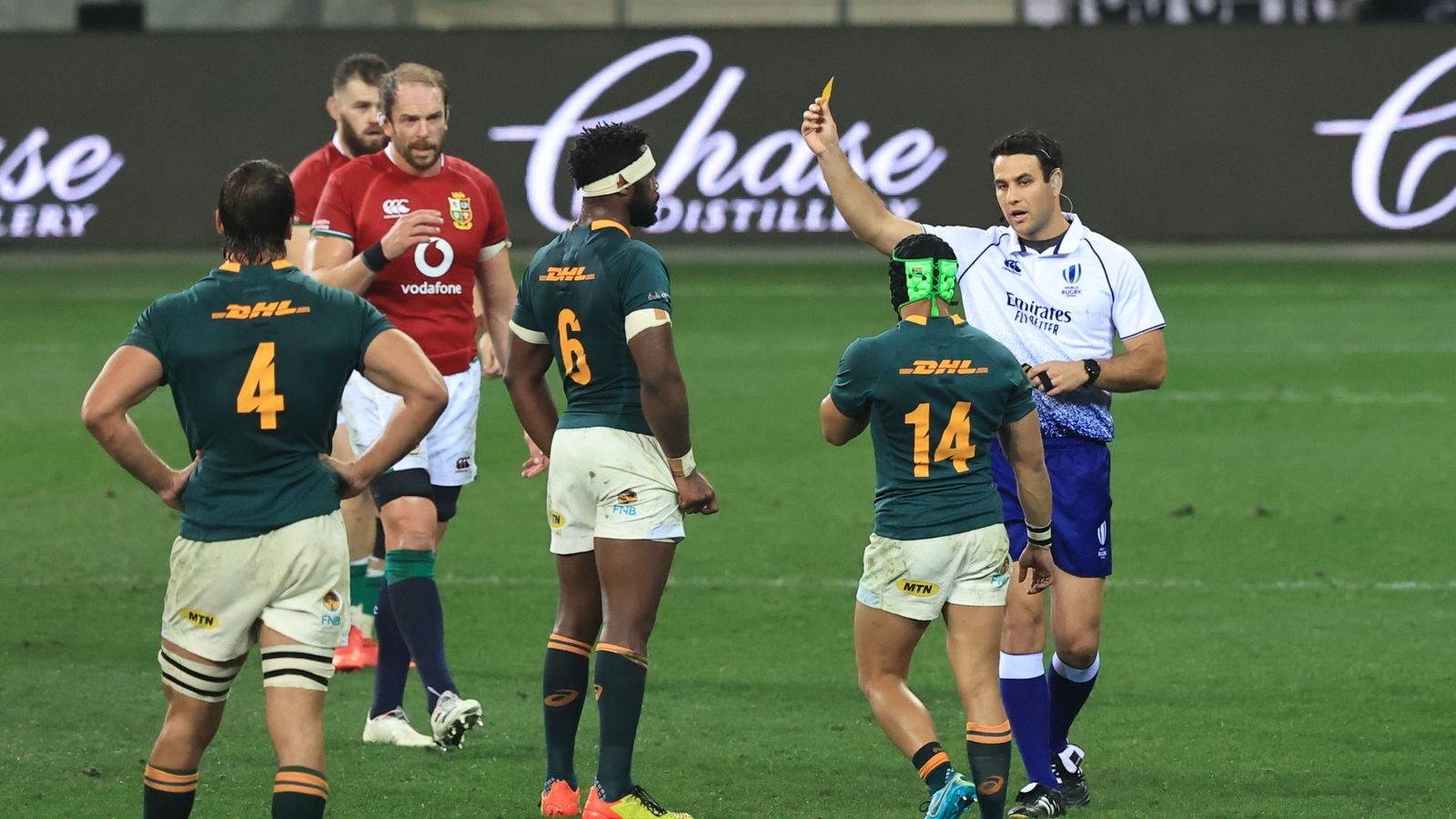 1600x900 Cheslin Kolbe: Nigel Owens says winger lucky not to see red as Springboks level series with Lions. Rugby Union News, Desktop