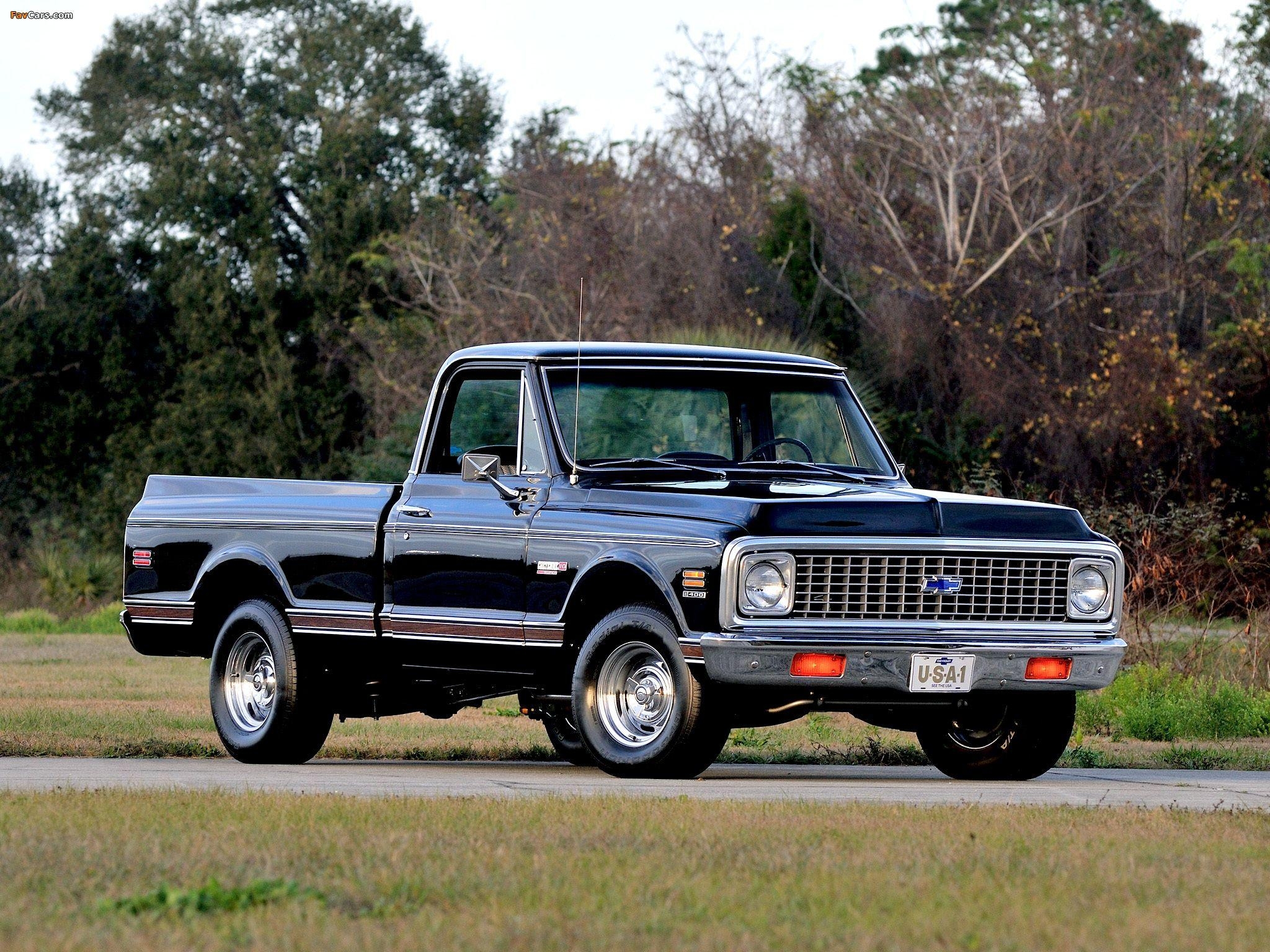 2050x1540 Chevrolet C10 Cheyenne Pickup 1971–72 wallpaper (), Desktop