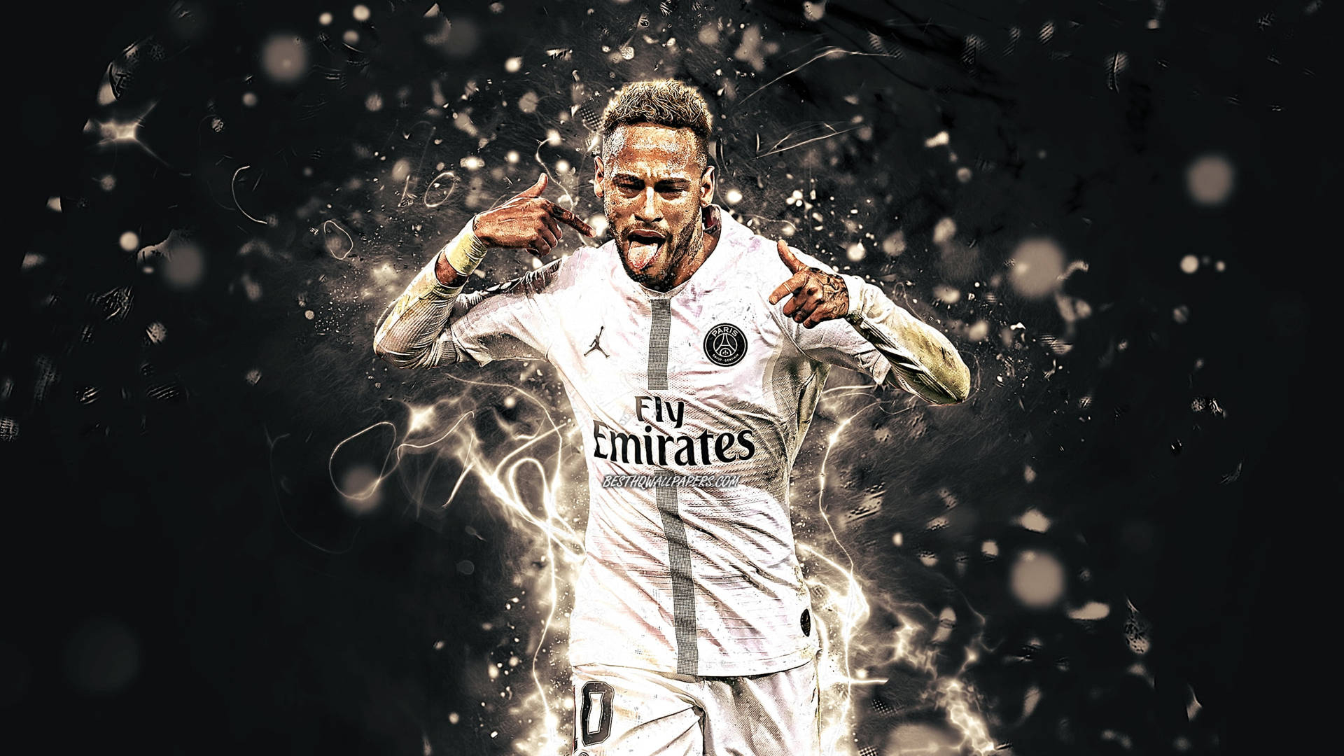 1920x1080 Download Pro Athlete Neymar 4k Edit Wallpaper, Desktop