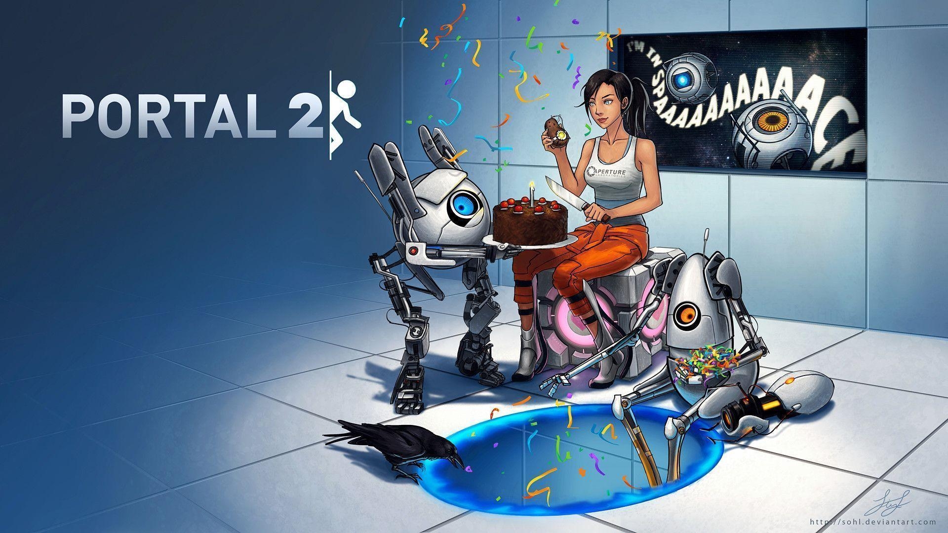 1920x1080 Pix For > Portal Art Wallpaper, Desktop