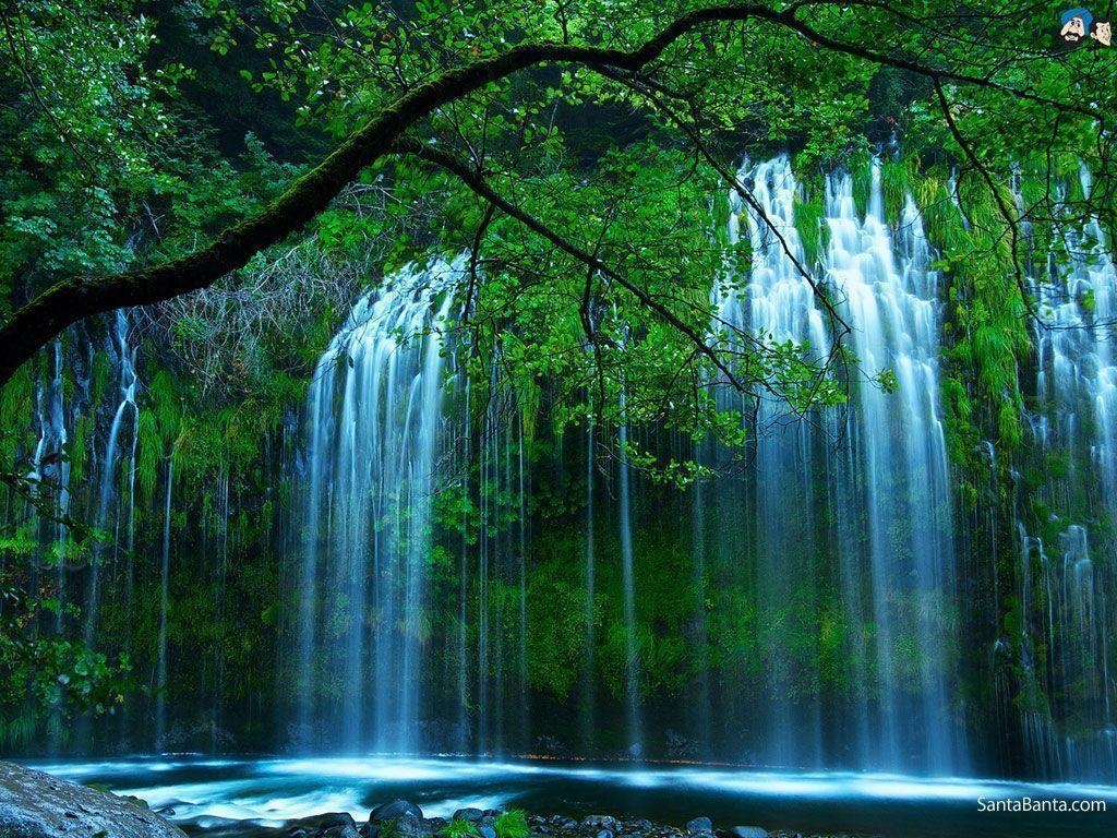 1030x770 Free Download Waterfalls HD Wallpaper, Desktop