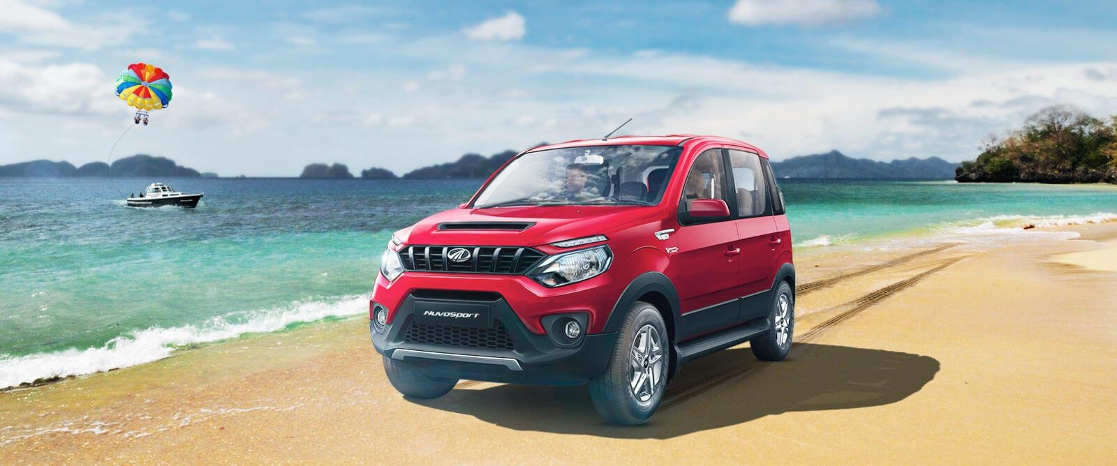 1600x670 Mahindra NuvoSport Wallpaper. Sporty SUV Wallpaper, Dual Screen