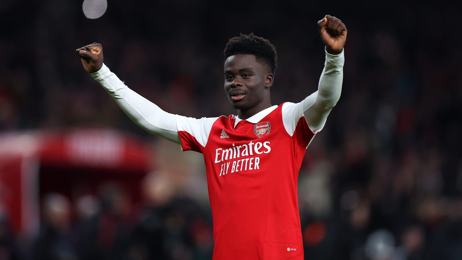 1920x1080 Big pay rise for Bukayo Saka! Arsenal ready to reward star with contract worth over £10m per year, Desktop