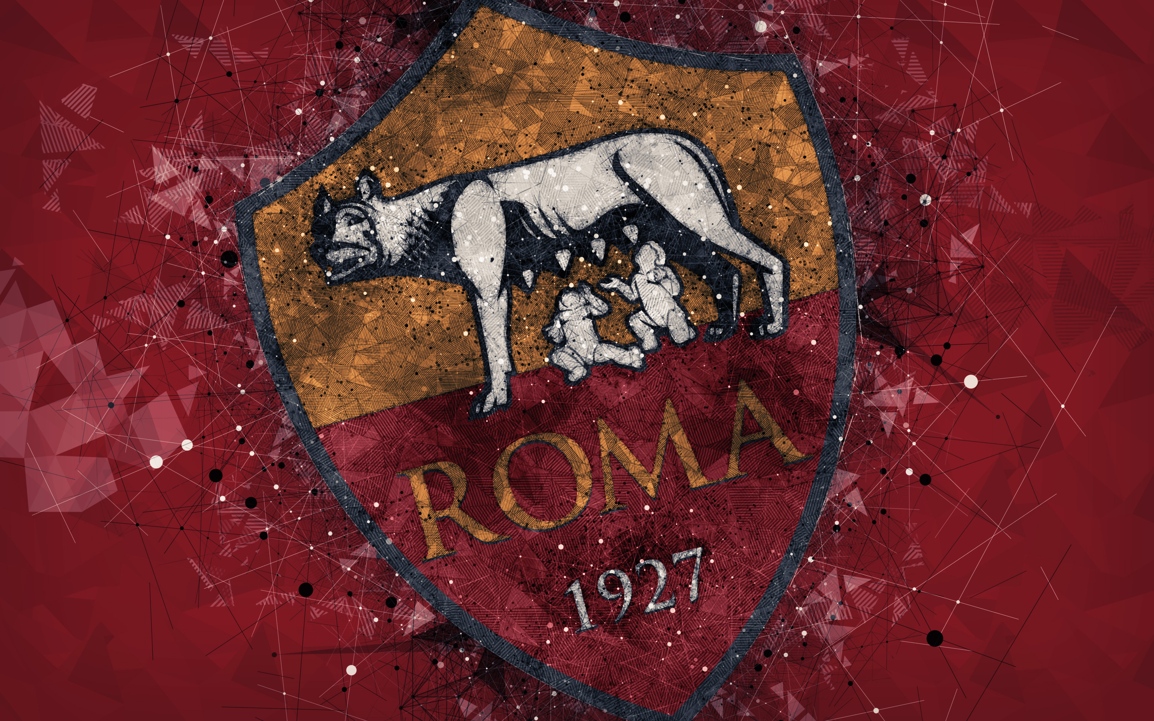 3840x2400 A.S. Roma HD wallpaper, background, Desktop