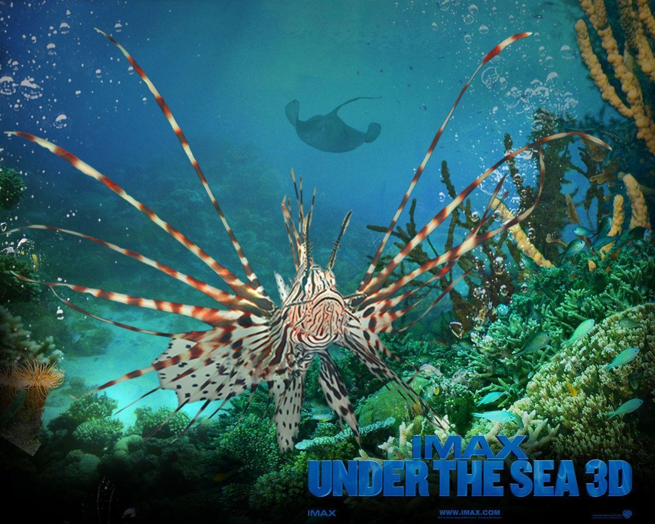 1280x1030 3D Under the Sea Wallpaper, Desktop