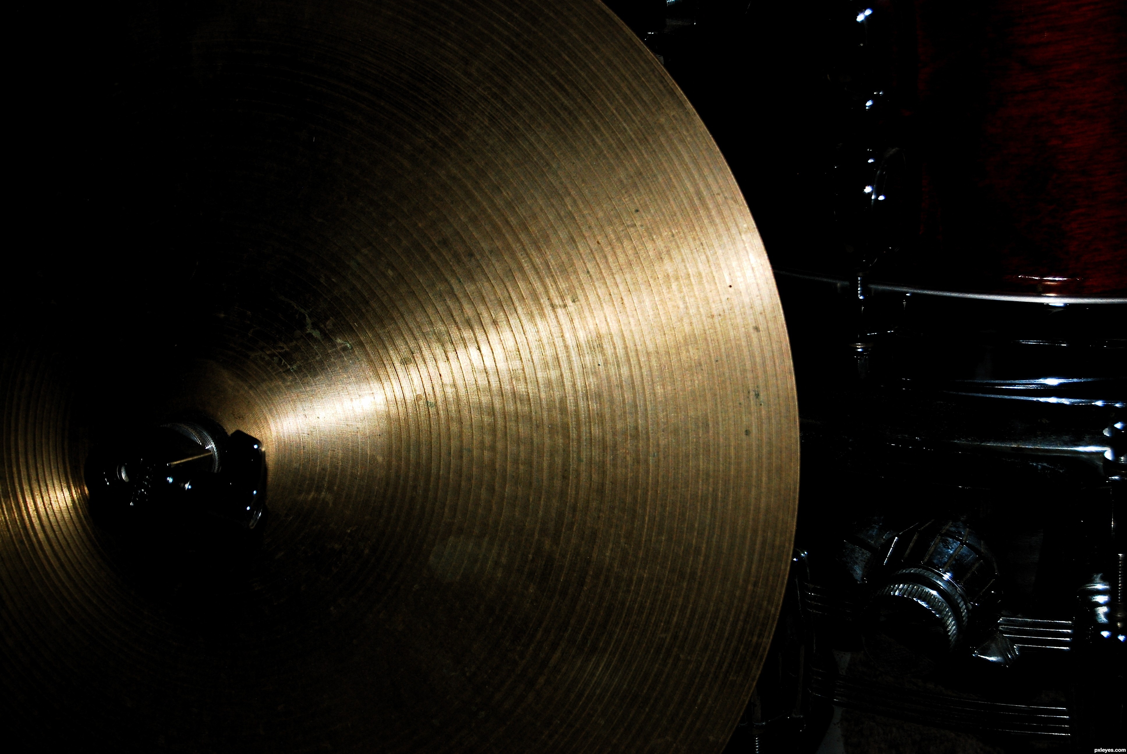 3880x2600 cymbal and drum picture, by Momof4boyoboys for: drums photography, Desktop