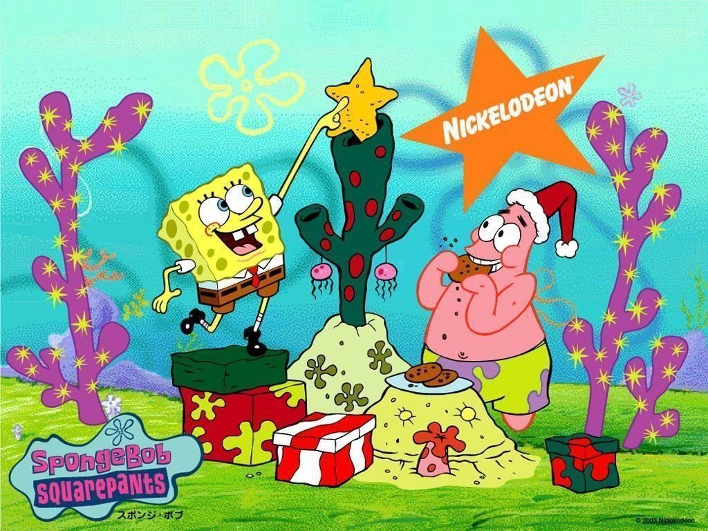 1030x770 Spongebob Squarepants Christmas Wallpaper Download HD. Cartoons, Desktop