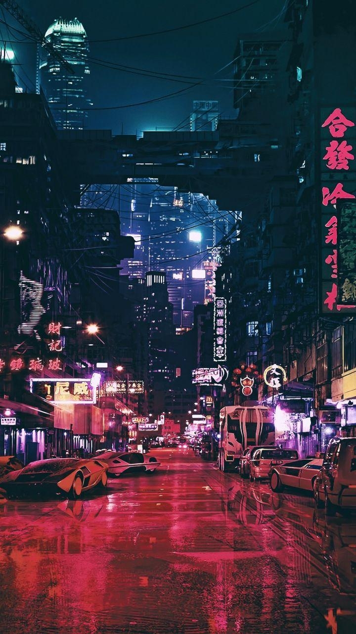 720x1280 Ghost in the shell, city, movie,  wallpaper. Pop, Phone