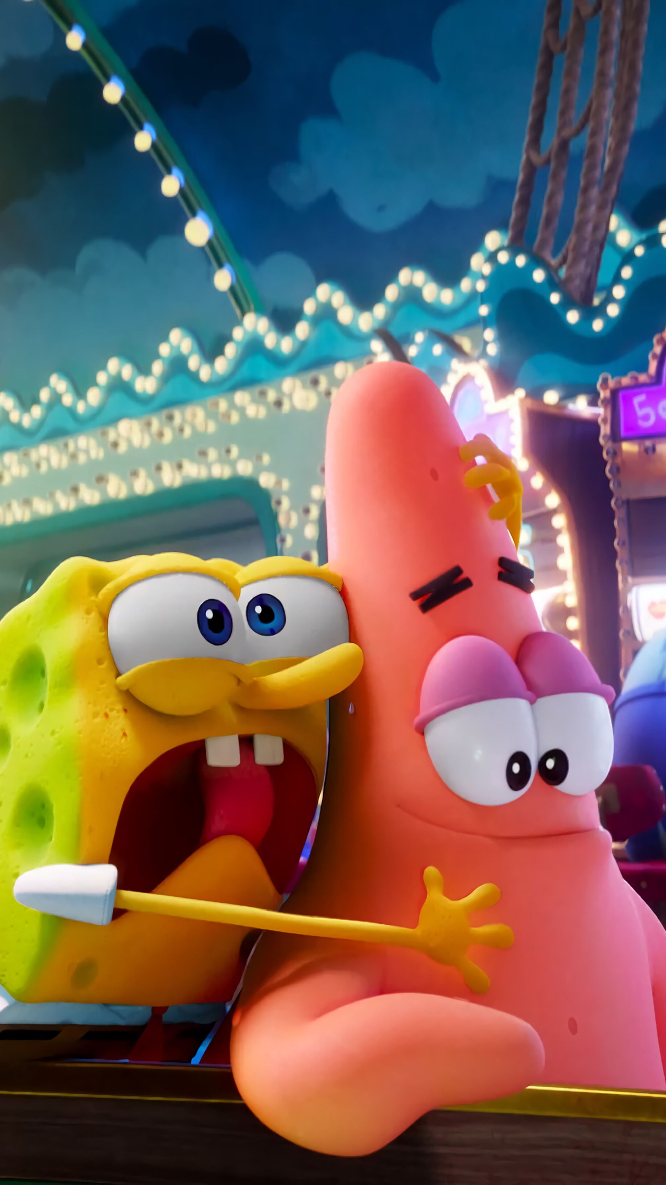 2160x3840 SpongeBob And Patrick Wallpaper and Background 4K, HD, Dual Screen, Phone