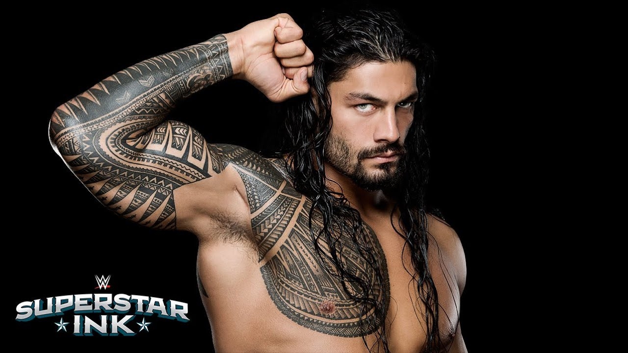 1280x720 Roman Reigns Tattoo, Desktop