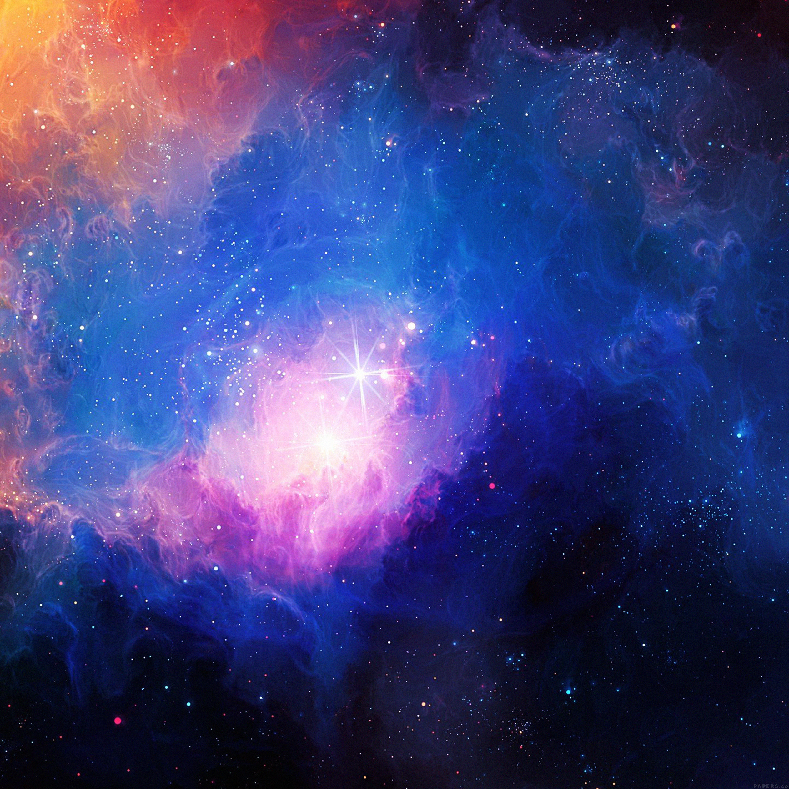 2530x2530 Gorgeous galaxy wallpaper for iPhone and iPad, Phone