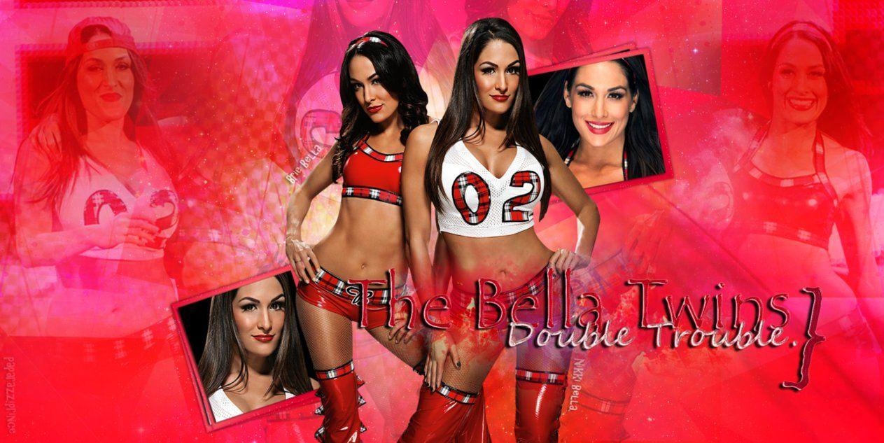 1270x640 The Bella Twins (Wallpaper), Desktop