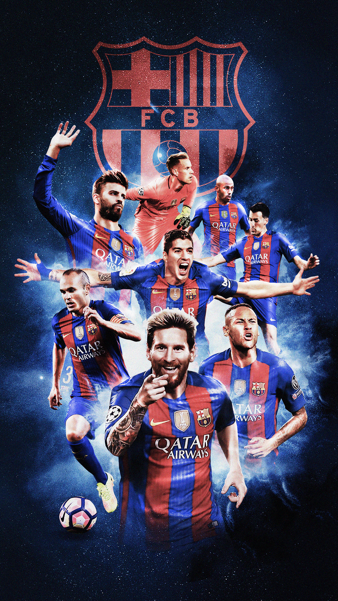 1080x1920 Football Mobile Wallpaper. El mejor del mundo, Phone