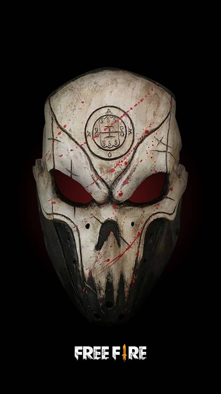 720x1280 free fire skull mask wallpaper by.zedge.net, Phone