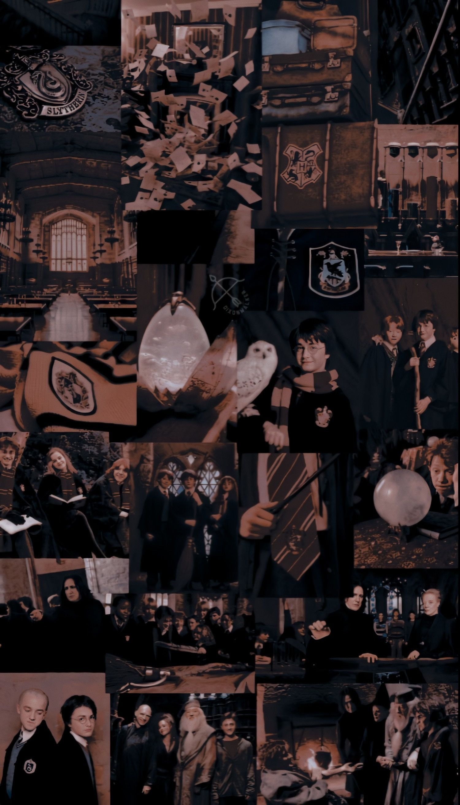 1500x2630 Harry Potter Collage Laptop Background, Phone