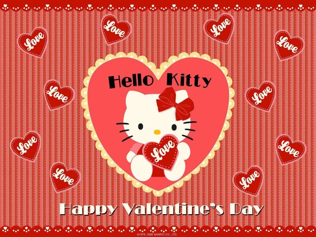 1030x770 Hello Kitty Valentine Wallpaper, Desktop