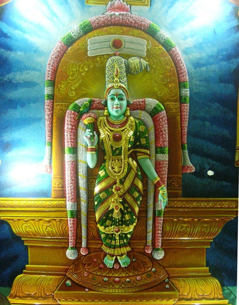 800x1030 Meenakshi Amman Temple Inner Image, Phone