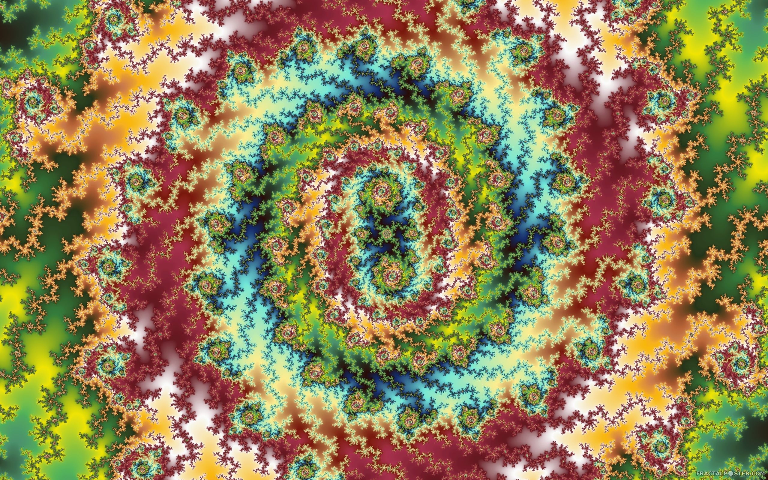 2560x1600 Candy Land fractal image by fractalposter. HD Wallpaper, posters, Desktop