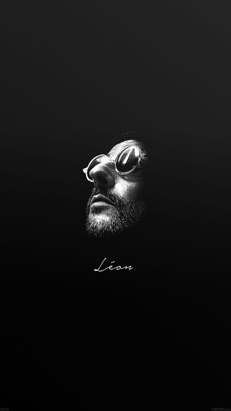 750x1340 Leon Face Minimal Simple Art. Pin Bin, Phone