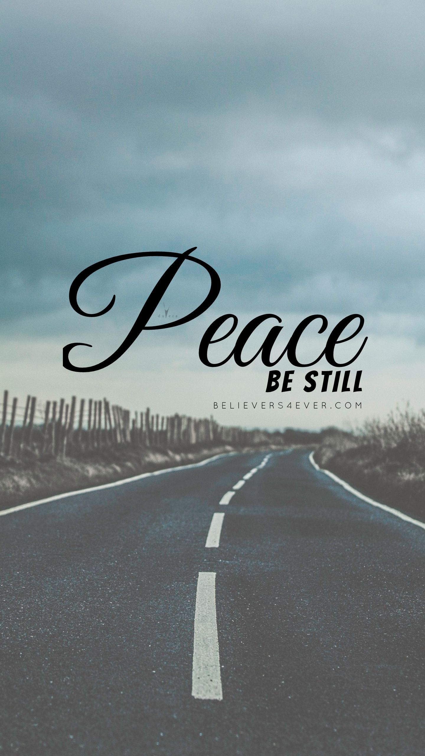 1440x2570 Peace Be Still Phone Screen Background, Phone