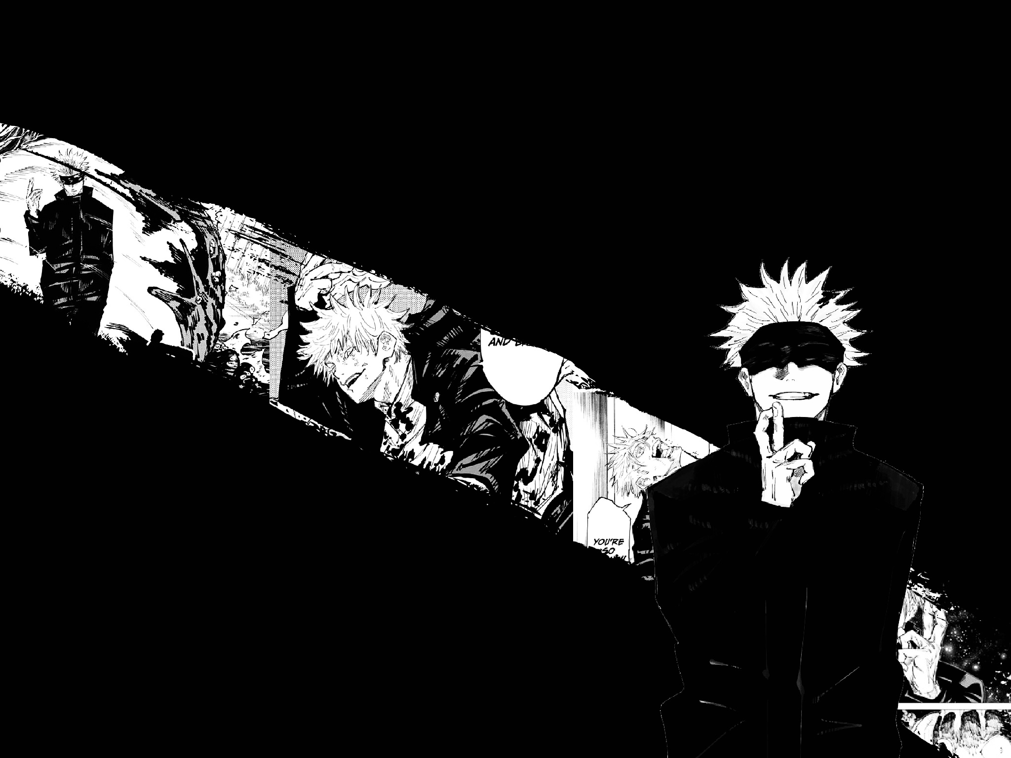 2050x1540 Jujutsu Kaisen Dark Wallpaper, Desktop