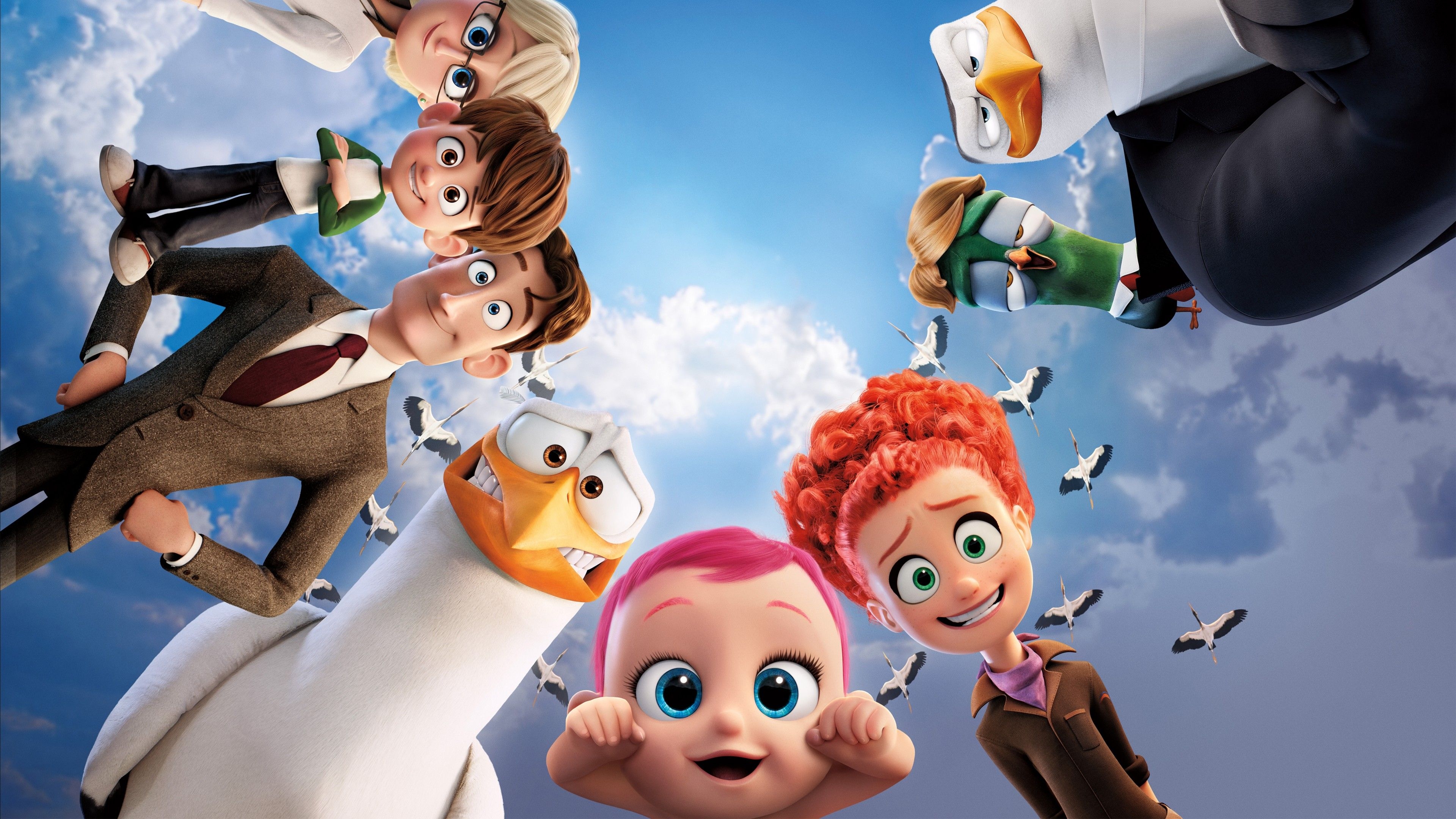 3840x2160 Storks Animated Movie, HD Movies, 4k Wallpaper, Image, Desktop