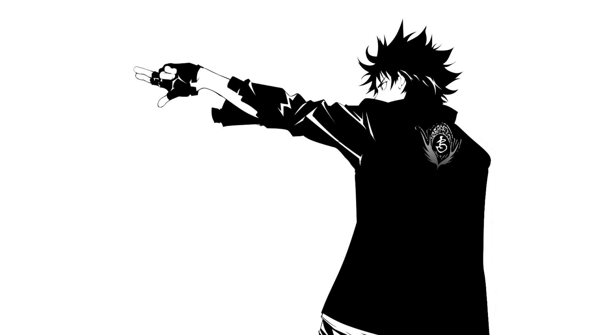 1920x1080 Black and White Anime Boy Wallpaper Free Black and White Anime Boy Background, Desktop