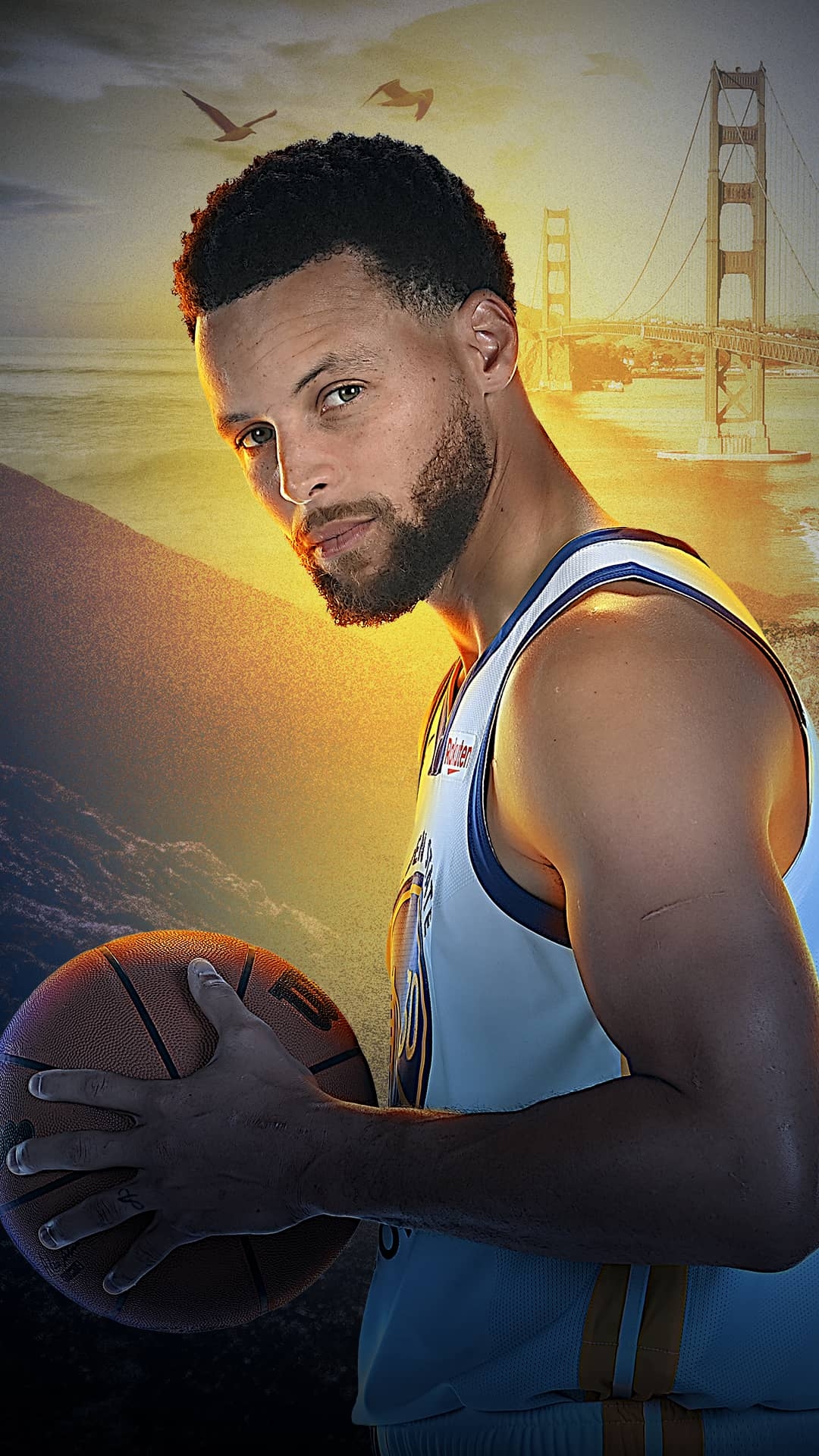 1080x1920 Wallpaper Golden State Warriors, Phone