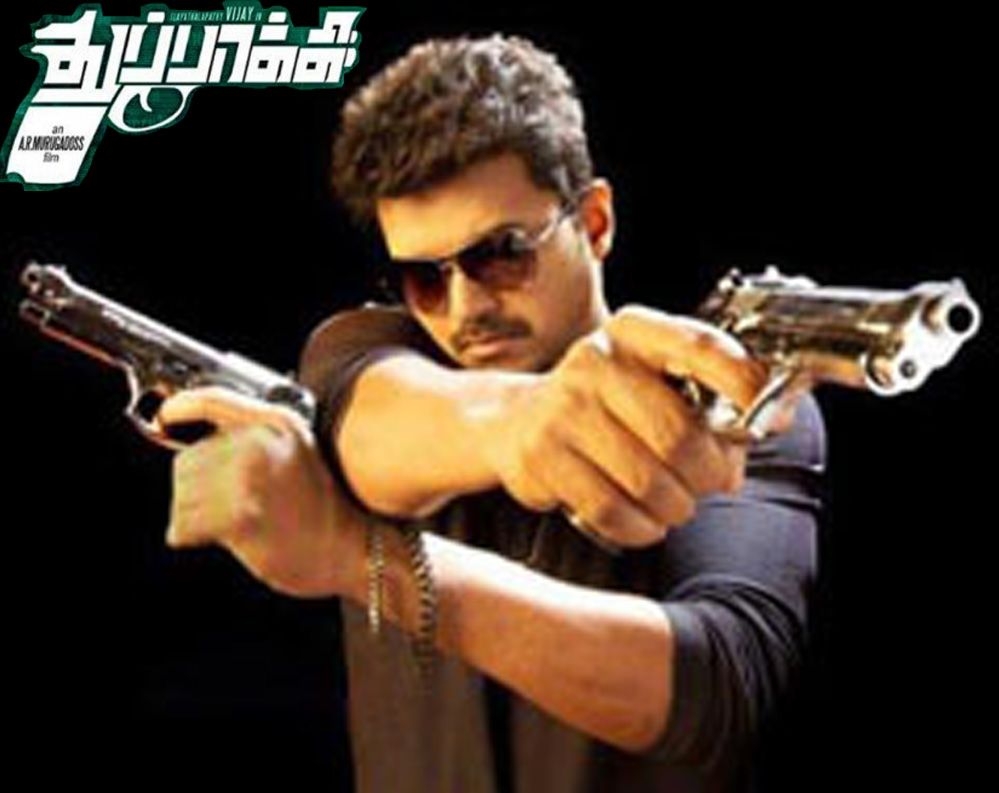 1000x800 Free download vijay thuppakki stills wallpaper kajal agarwaljpg, Desktop