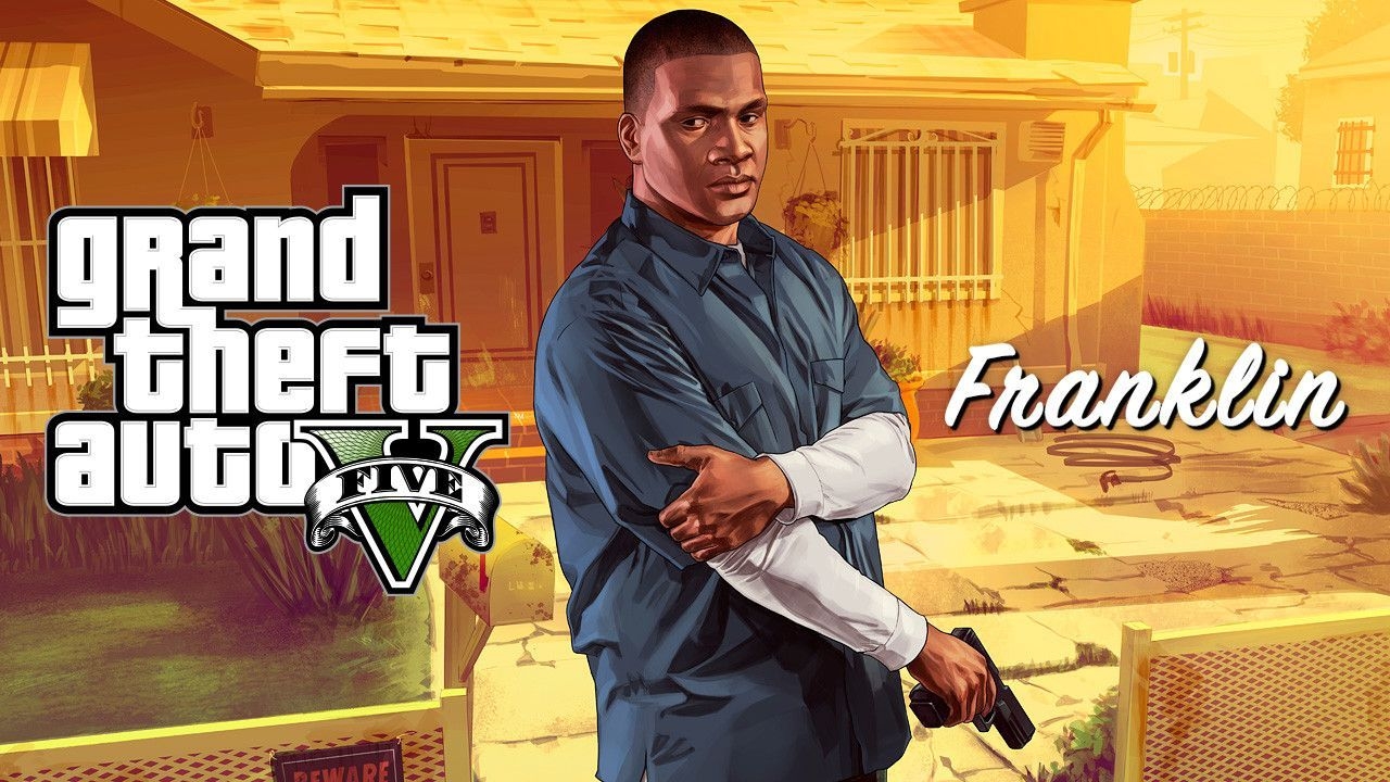 1280x720 Franklin GTA 5 Logo. GTA V / Grand Theft Auto 5 / GTA Five, Desktop