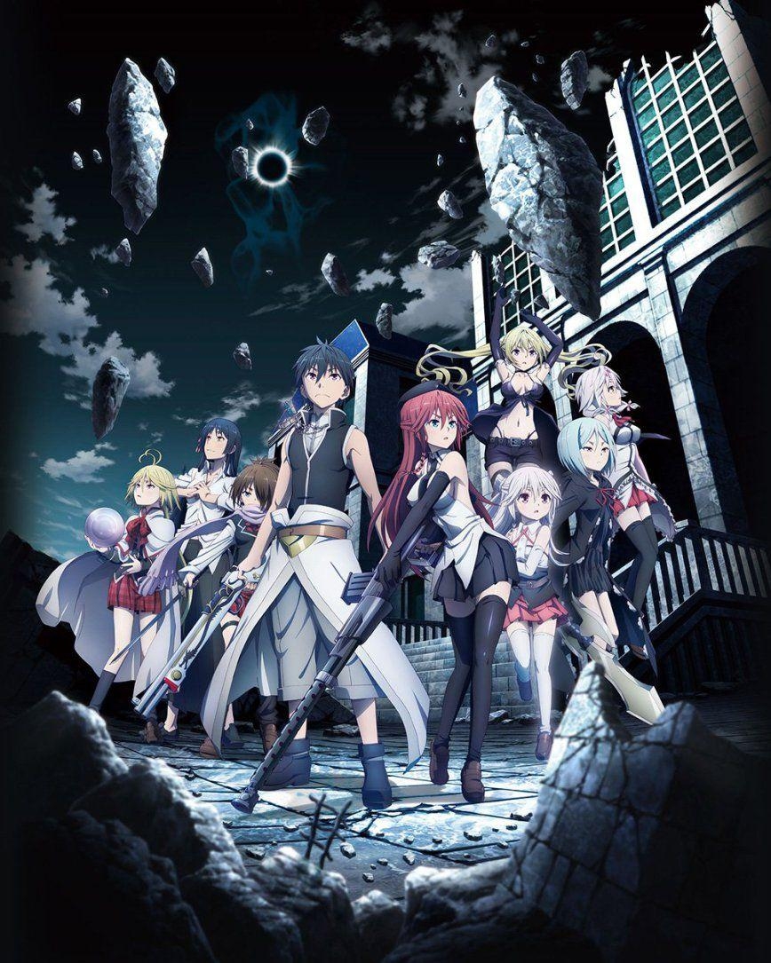 870x1090 Trinity Seven Anime Movie Title, Visual, Character Designs, Phone