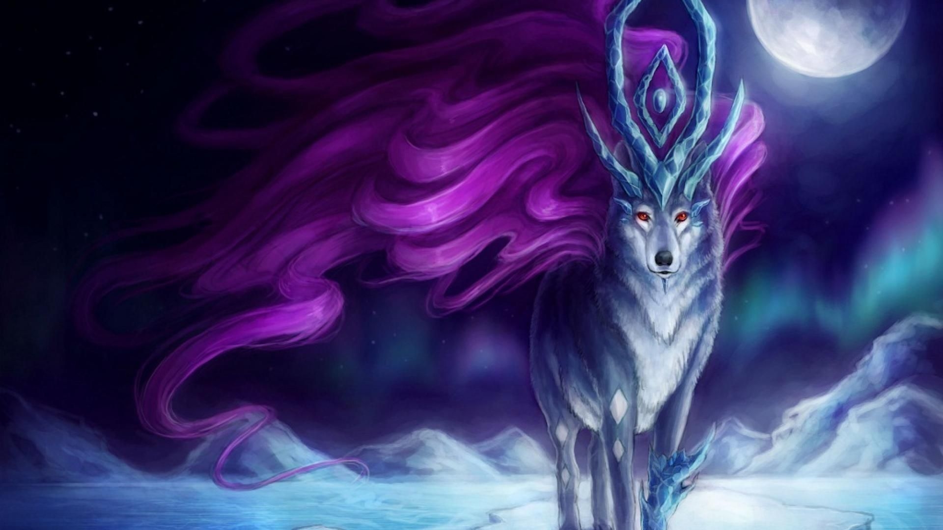 1920x1080 Mythical Wolf Wallpaper Free Mythical Wolf Background, Desktop