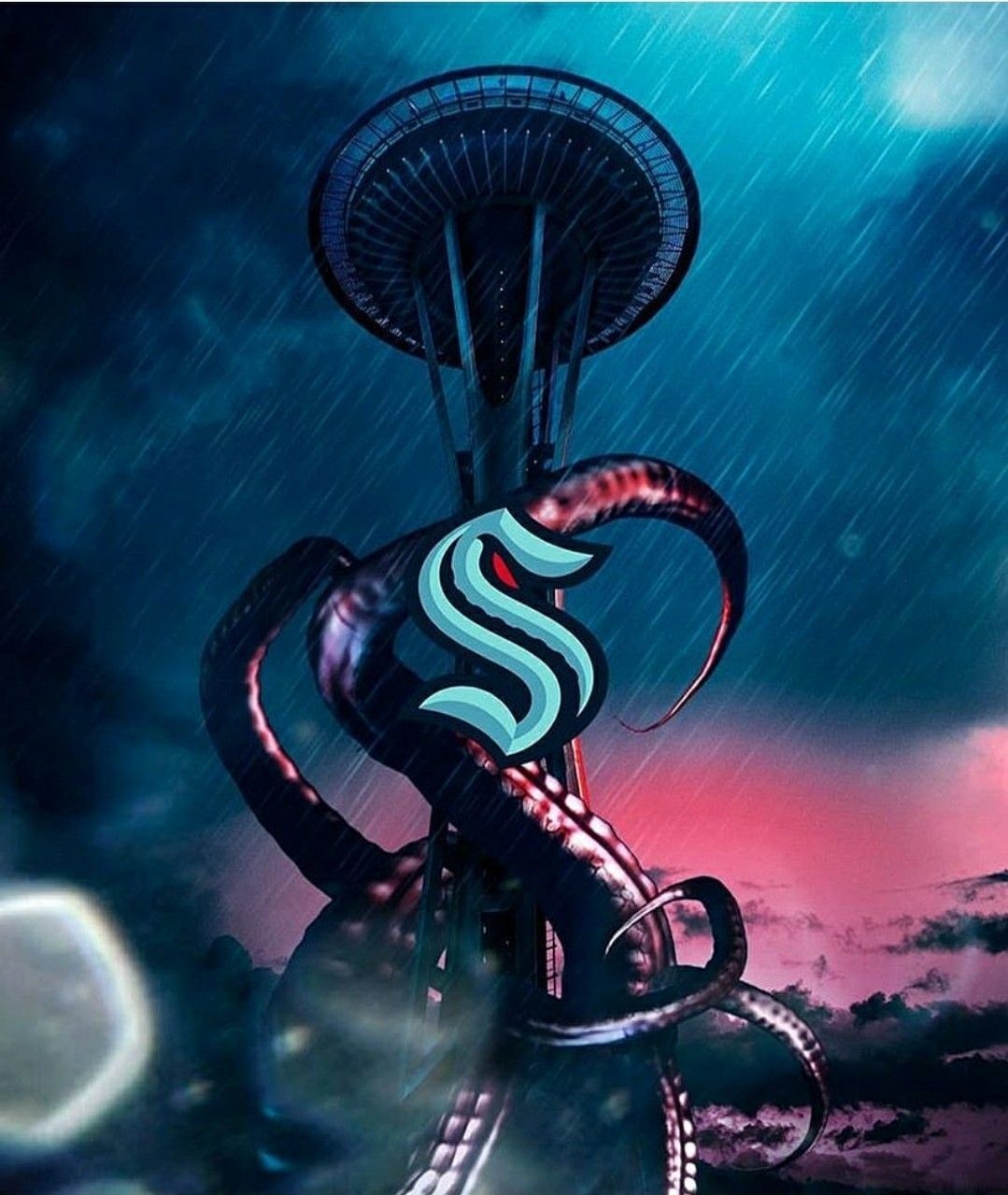 1080x1280 The Seattle Kracken, Phone