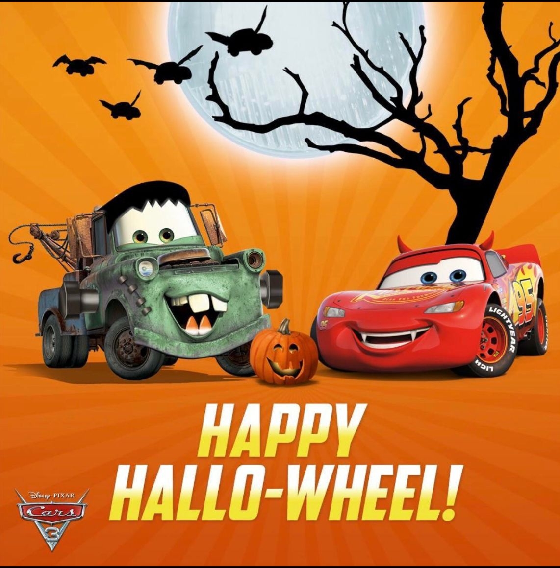 1150x1160 Cars Happy Halloween. Walt disney picture, Disney holiday, Cars movie, Phone