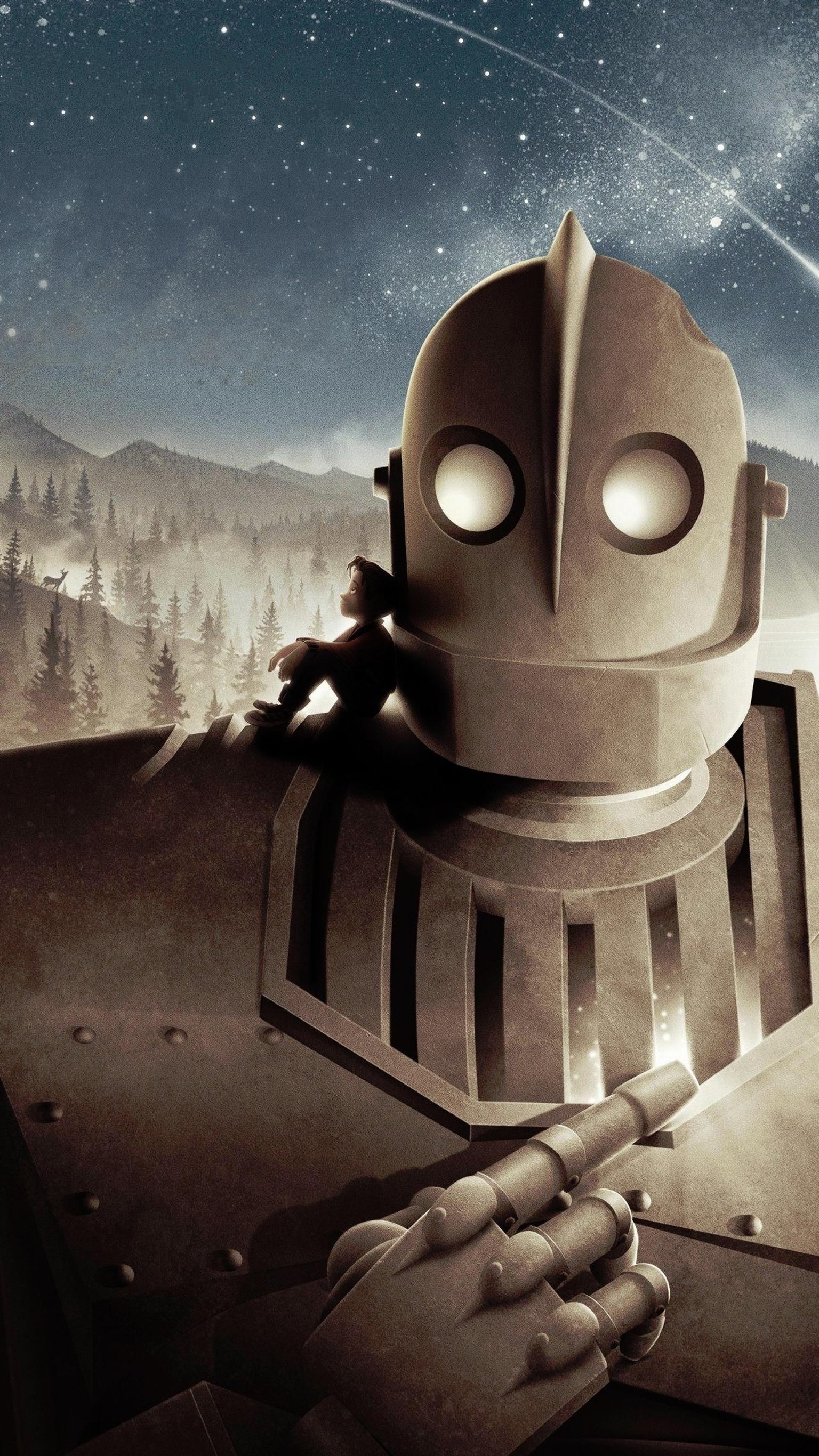 1540x2740 The Iron Giant (1999) Phone Wallpaper, Phone