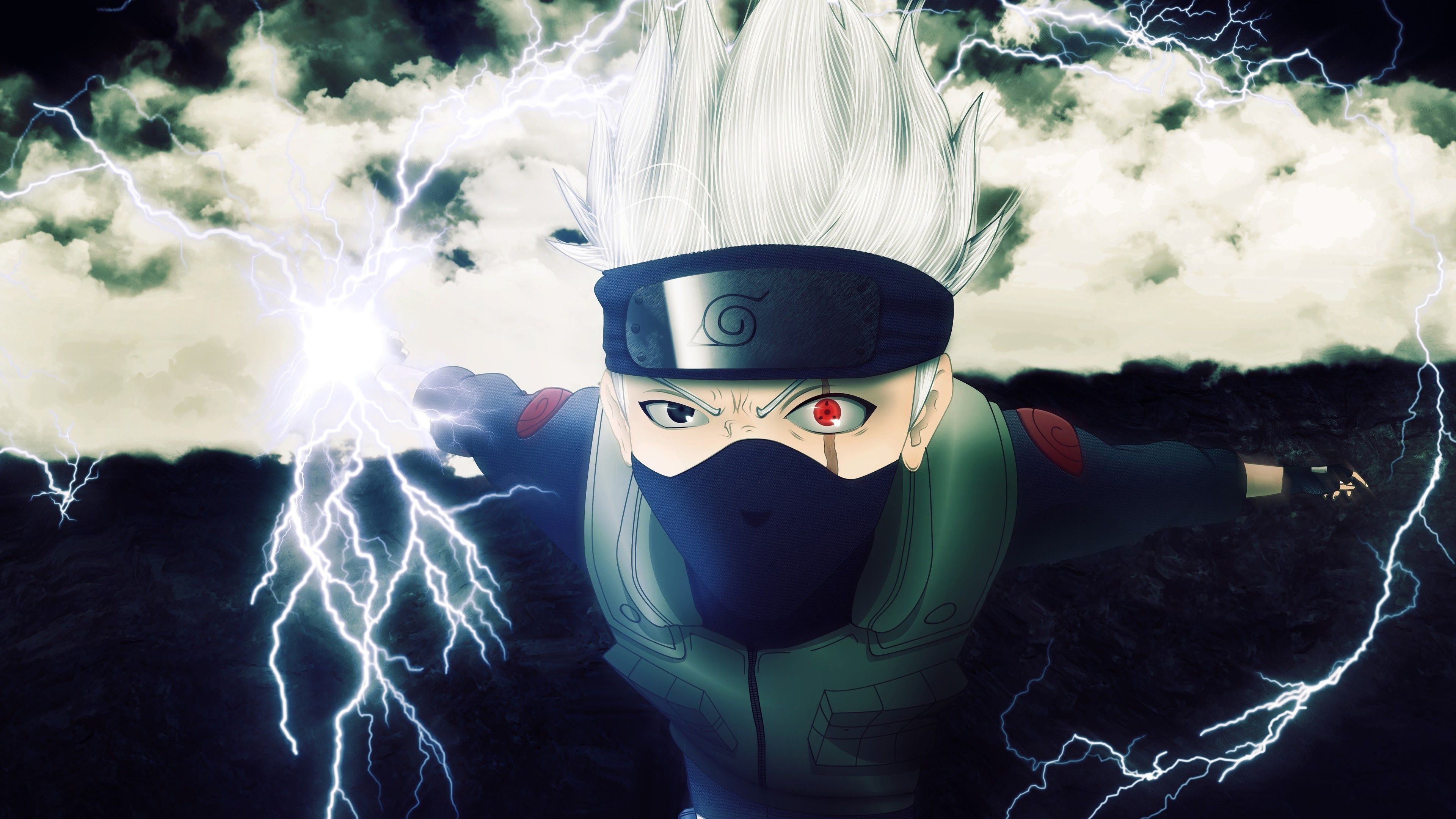 3840x2160 Kakashi Hatake Sharingan 4K Wallpaper, Desktop