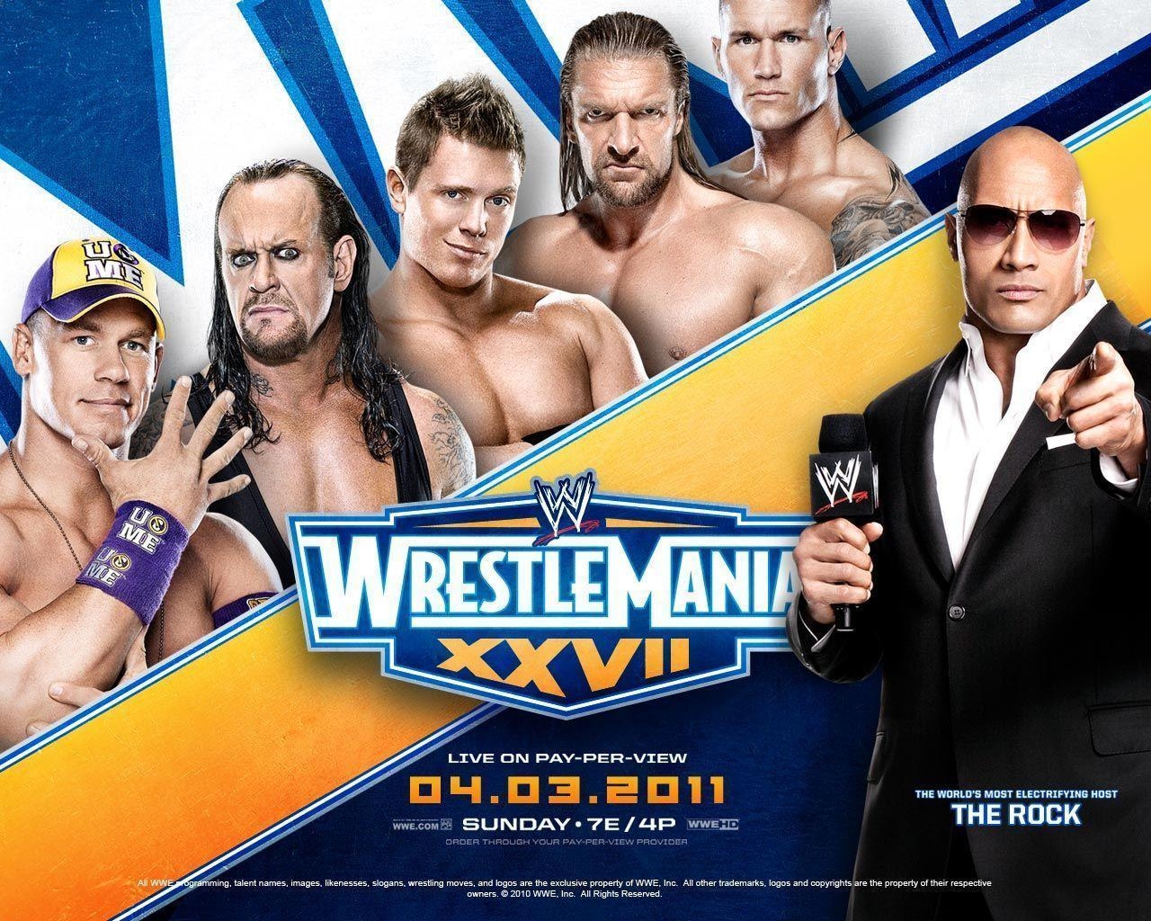 1280x1030 Wrestlemania 27 Wallpaper, Desktop