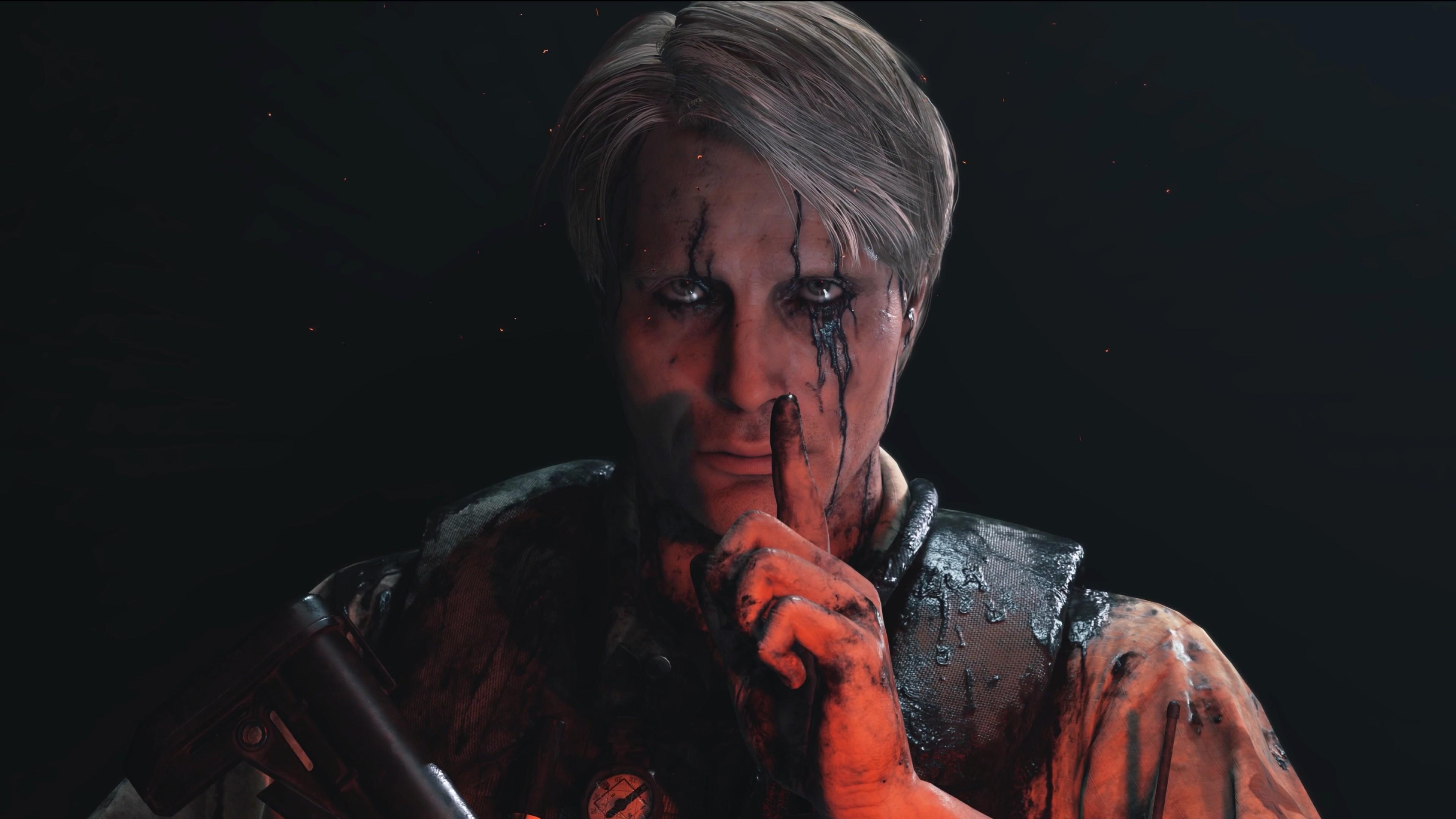 3840x2160 Wallpaper Death Stranding, 4k, screenshot, Mads Mikkelsen, Hideo, Desktop