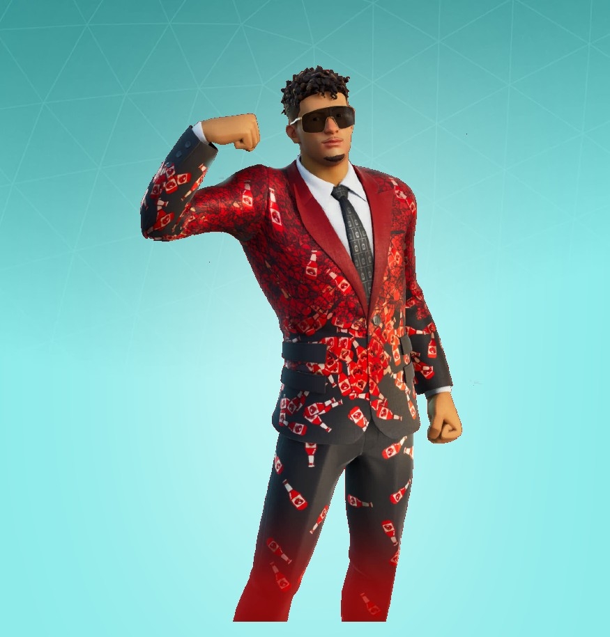 880x920 Mahomes Saucy Style Fortnite wallpaper, Phone