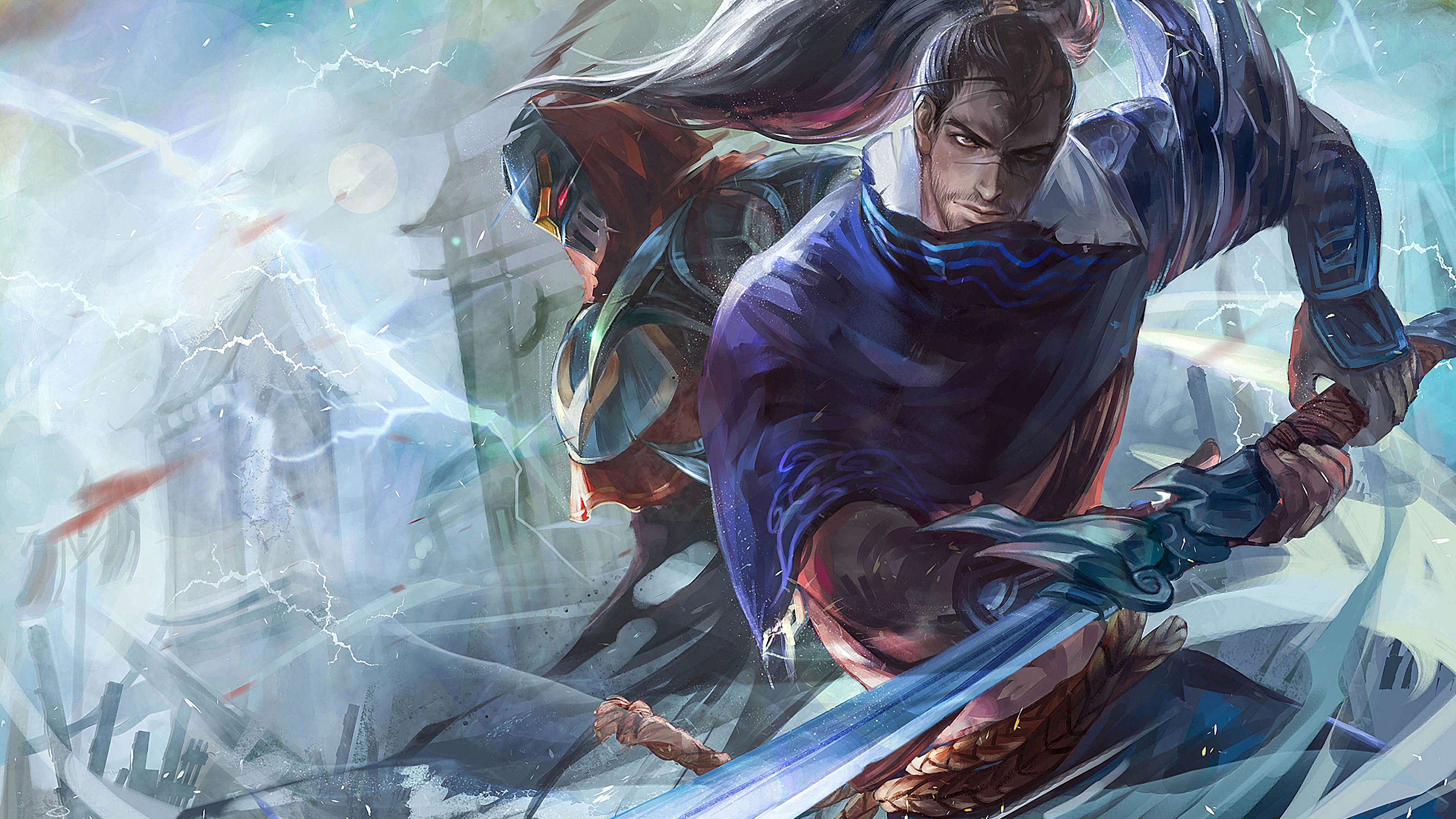 3840x2160 Yasuo 4K 8K HD League of Legends Wallpaper, Desktop