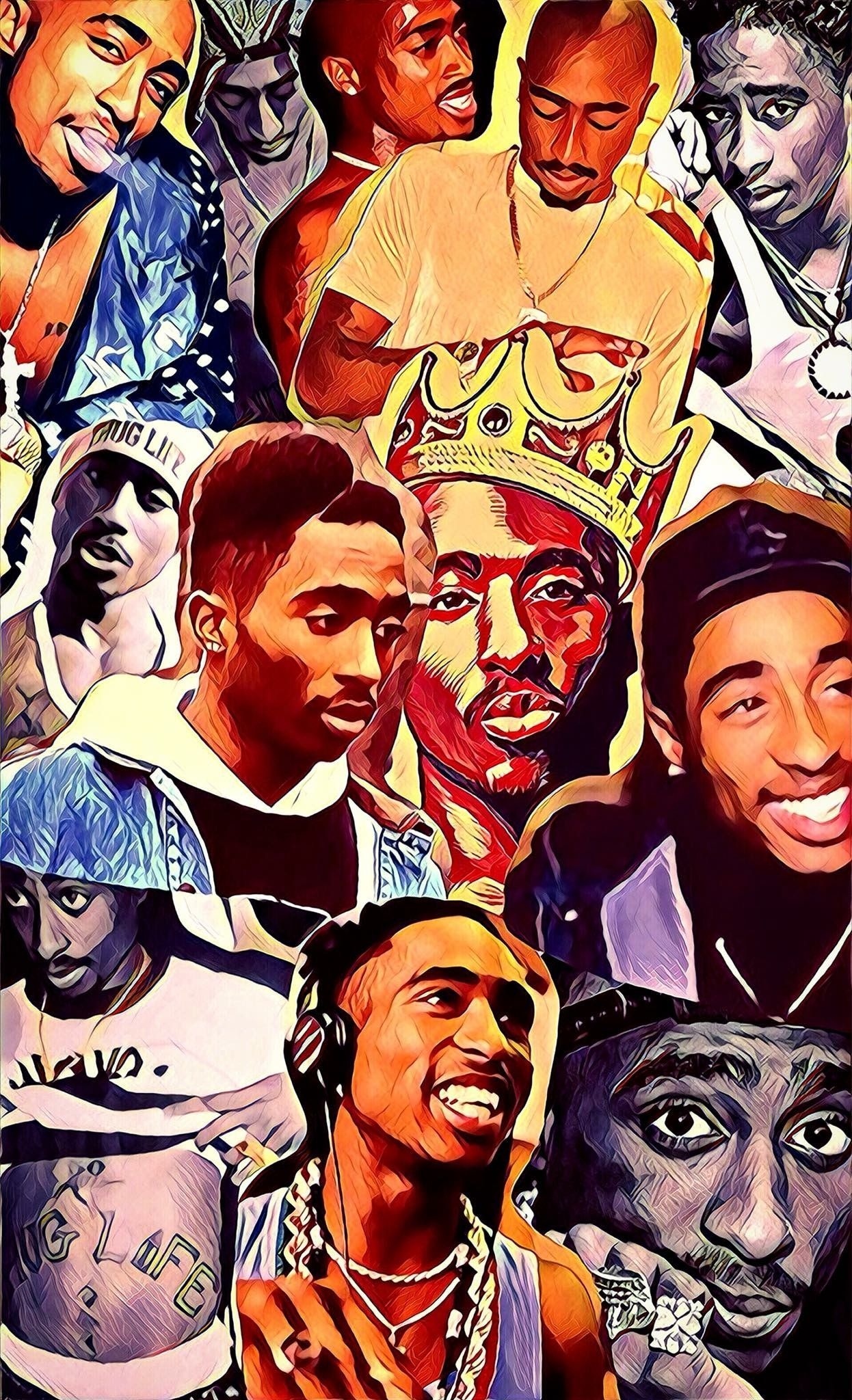 1250x2050 Tupac Shakur Free HD Wallpaper, Phone