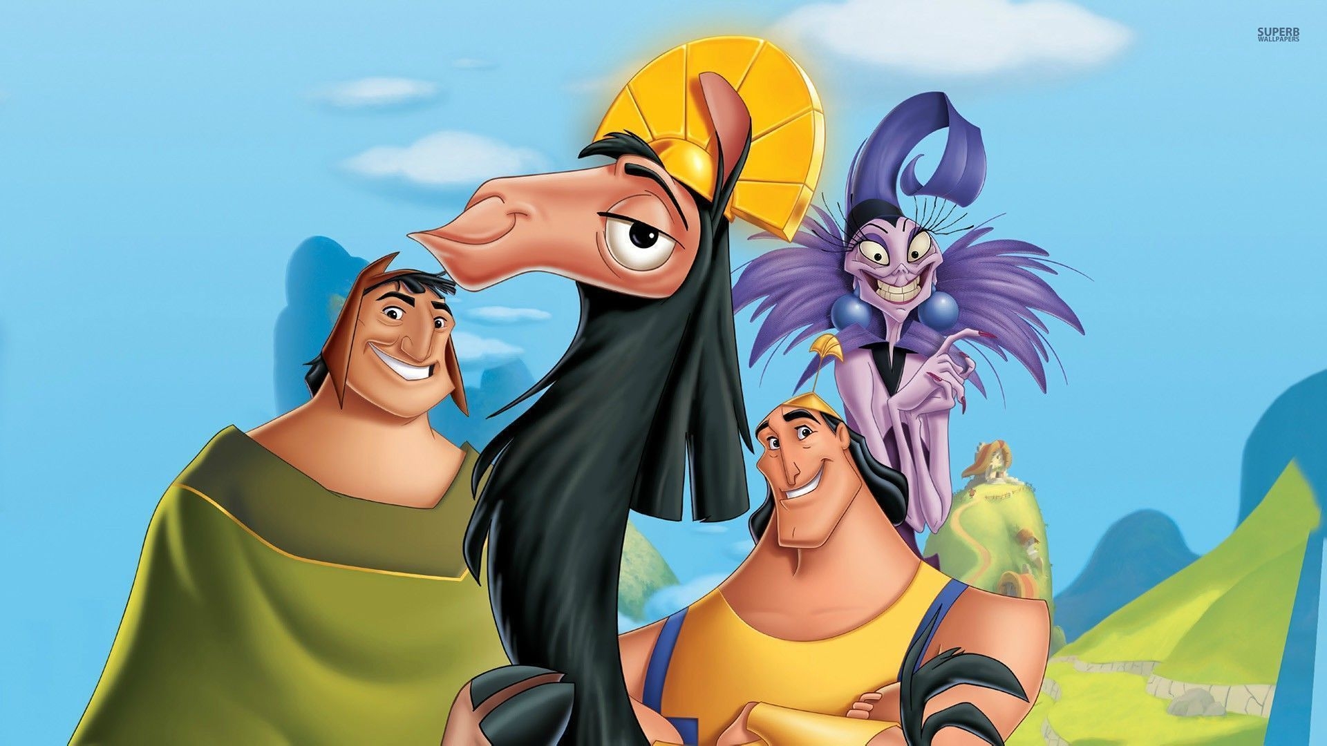 1920x1080 Walt Disney Wallpaper Emperor's New Groove Disney Characters Wallpaper, Desktop