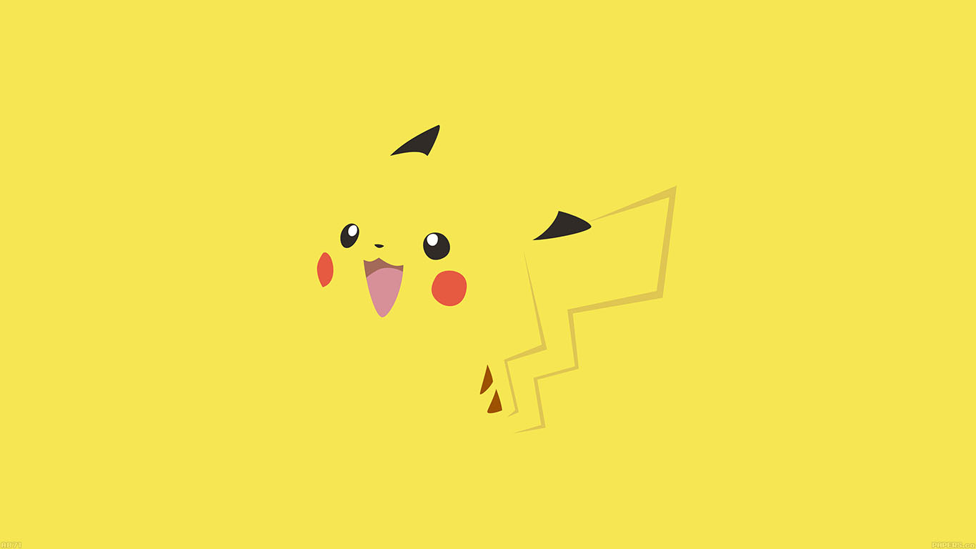 1370x770 wallpaper for desktop, laptop. wallpaper pikachu yellow anime, Desktop