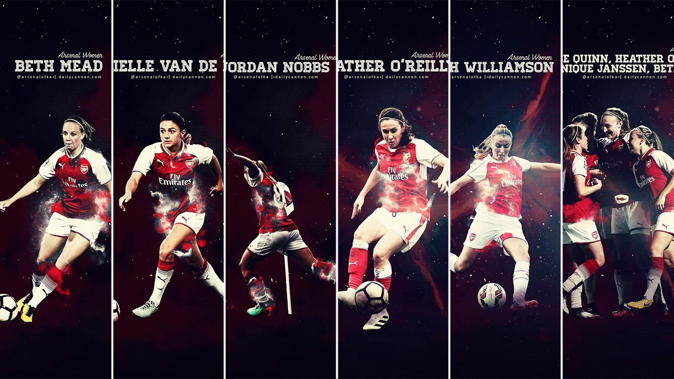 1370x770 Amazing Arsenal Women phone wallpaper, Desktop